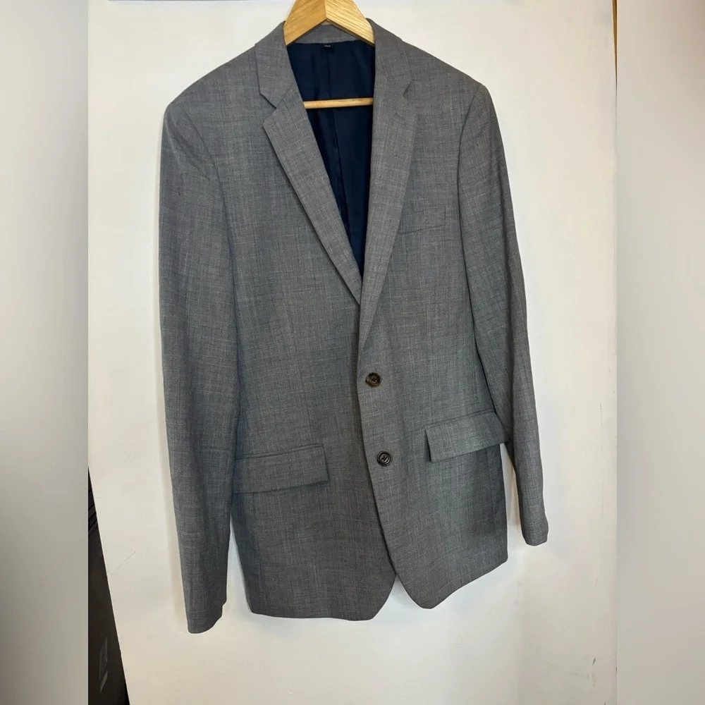 Voyager by J. Crew Gray Wool Thompson Jacket